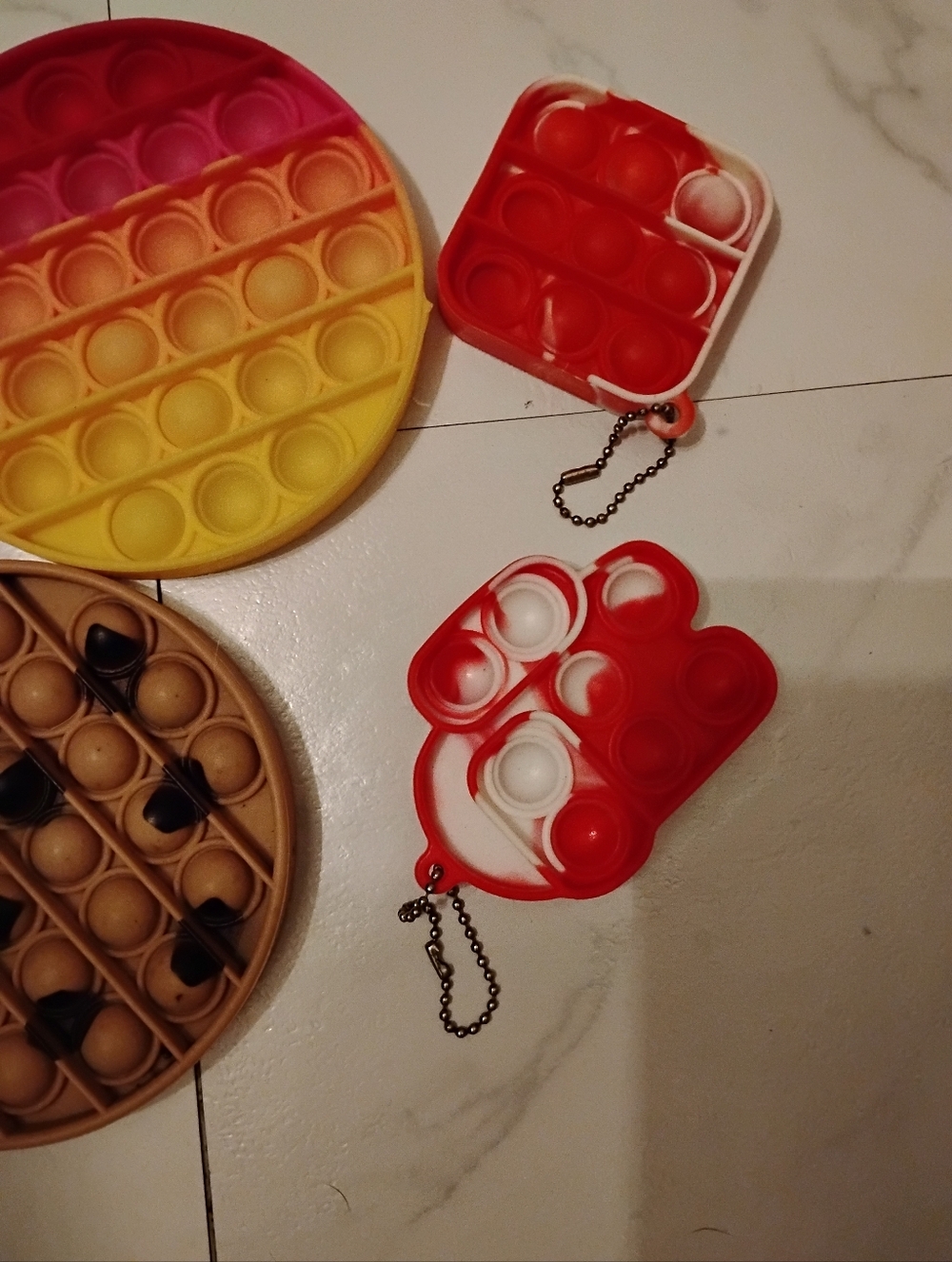 Fidget Pop Toys And Key Chains